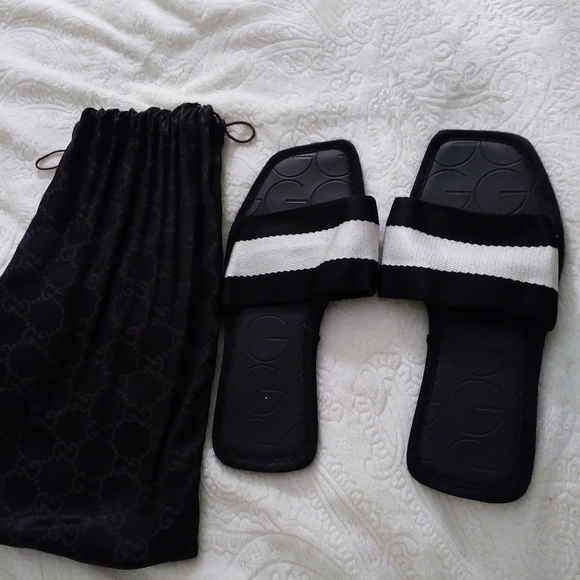 Authentic Gucci Slides - Picture 4 of 8